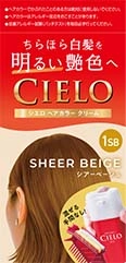 ヘアカラークリーム　シアーベージュ